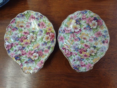£19.34 • Buy Set Of 2 James Kent Dubarry Shell Shaped Dish, Vintage, Small, 87, Backstamped, 