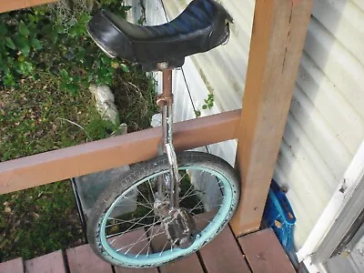 Vintage 1970's Vintage Invicta Unicycle Looks To Be Good Working Cond. • $62