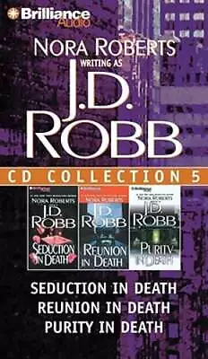 J. D. Robb CD Collection 5: Seduction In Death Reunion In Death Purity In • $51.65