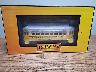 Rail King By MTH Market Street Bump-n-Go Trolley.  O Gauge. • $92