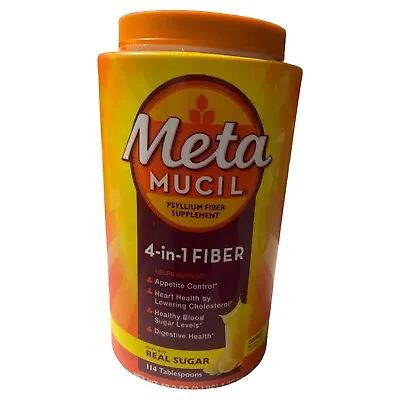 Metamucil Daily Fiber Supplement Psyllium Husk Fiber PowderDigestive Health • $23.98