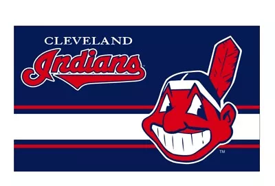 Cleveland Indians Flag Banner 2x33x54x6ft Polyester Baseball World Series 012 • $15.99