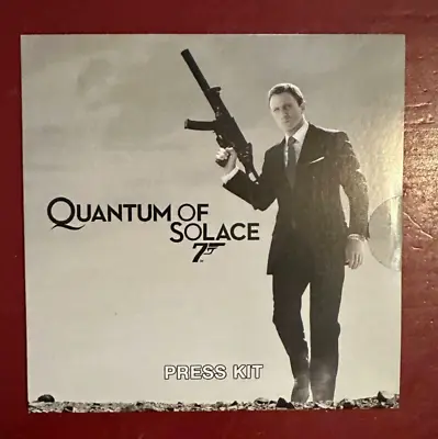 Quantum Of Solace 007 Game Press Kit CD Unopened • $19.99