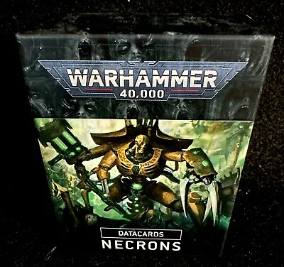 Games Workshop Warhammer 40K Necrons Datacard - 4903 New No Shrink • $14.99