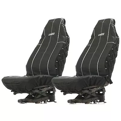 Kings Universal Car 4x4 4WD SUV Premium Seat Covers Polyester (Pair) Heavy Duty • $39.95