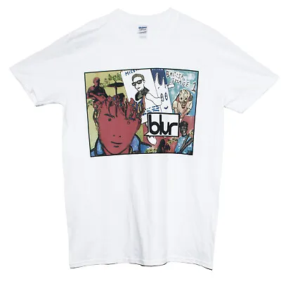 £13.99 • Buy BLUR Britpop Madchester Indie Band Poster T Shirt Unisex Mens Short Sleeve