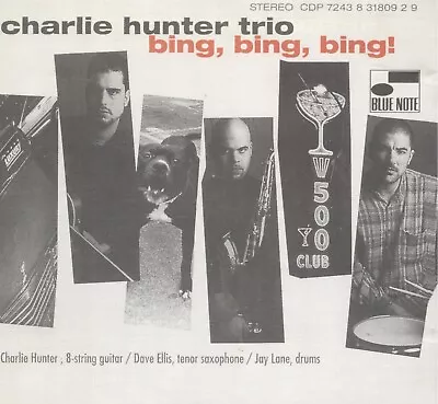 Charlie Hunter / Trio - Bing Bing Bing! CD • $11.95