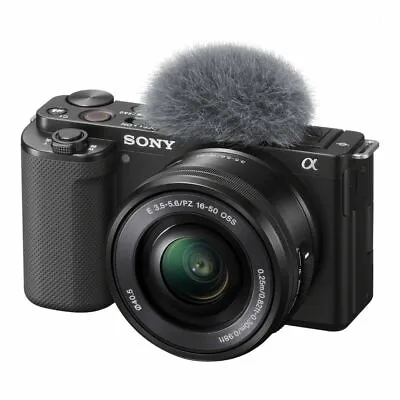 Sony Alpha ZV-E10L 16-50mm Kit Black Zve10 Vlog New • $755.90