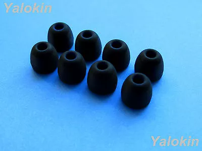 $35.76 • Buy 8 Pcs Small Comfort Stay (BK) Replacement Eartips Buds For Jaybird X2 Headphones