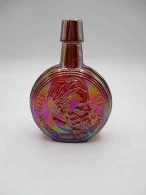 $4.99 • Buy Wheaton Mini Presidential Bottle, Red Carnival Glass, Ulysses S. Grant, 1971