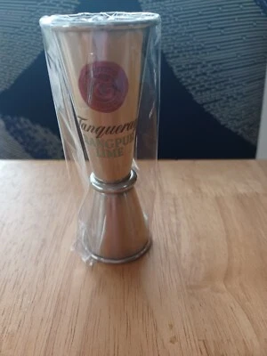 £9.99 • Buy 25ml & 50ml Spirit Measure Double Jigger Tanqueray Stainless Steel New 