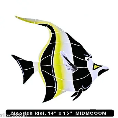 Mosaic Tile Moorish Idol Tropical Fish Pool Wall Patio Walk Drive Table Bar Top • $149.95