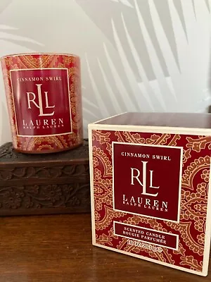 Ralph Lauren Candle  Cinnamon Swirl  Discontinued 283g/10oz BNIB • £45