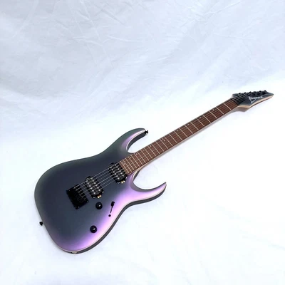 $749 • Buy Ibanez RGA42EX BAM Electric Guitar - Black Aurora Burst Matte
