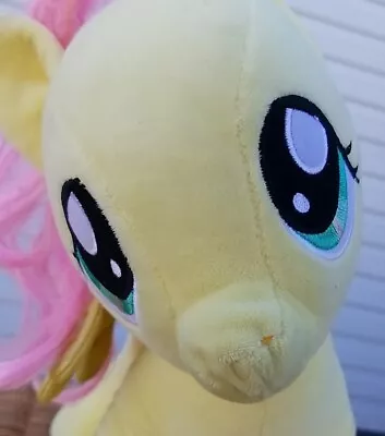 Build A Bear My Little Pony Fluttershy Plush Yellow BAB Pegasus Wings MLP 16  • $14.95