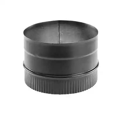 Durablack 6 In. Single-Wall Chimney Stove Pipe Adapter • $16.10