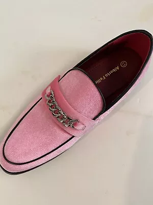 Men's Vintage Buckle Velvet Designer Classic Smoking Dress Tuxedo Loafers Shoes • $26.99