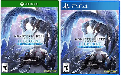 $159 • Buy Monster Hunter World Iceborne Steelbook Master Edition Deluxe XBOX One PS4