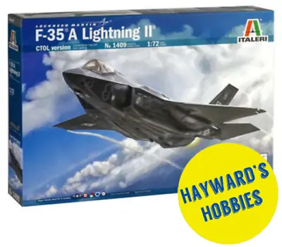 £27.99 • Buy Italeri No1409 F-35A Lightning II 'CTOL Version' 1/72 Scale Plastic Model Kit