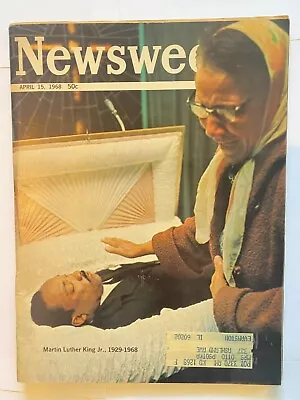 Newsweek Magazine April 15 1968 - Martin Luther King Jr. Cover • $2.99