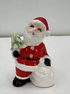 Vintage Santa Claus Salt Or Pepper Shaker Japan Christmas Hand Painted • $8.95