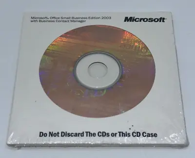 Microsoft Office Small Business Edition 2003 W/ Contact Manager - NEW - WARRANTY • $22.64