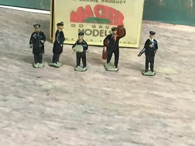 £20 • Buy Wardie Master Models OO Gauge  20mm Metal Station Staff  Figures X 5