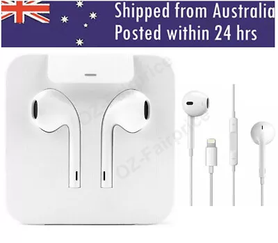 Genuine Earphones Headphones EarPods For Apple IPhone 11/12/13 Pro Max 7 8 XS XR • $23.99