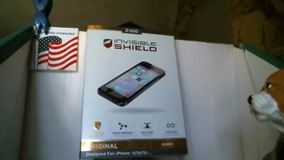INVISIBLE SHIELD FOR IPHONE 5/5s/5c [NEW]  1 DAY SHIPPING  AT A GREAT PRICE !!! • $7.99