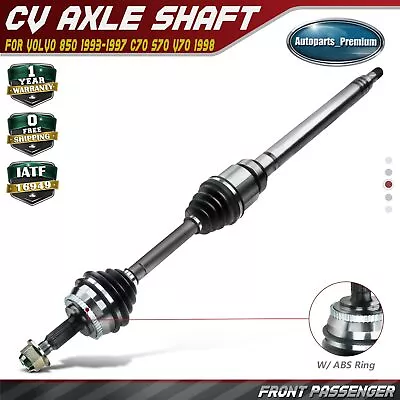 Front Passenger CV Axle Assembly For Volvo 850 1993-1997 C70 98-99 S70 V70 1998 • $90.99