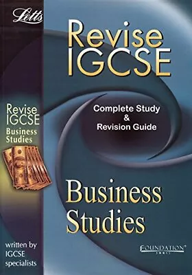 Revise IGCSE Business Studies Very Good Condition  ISBN 8175965622 • £3.61