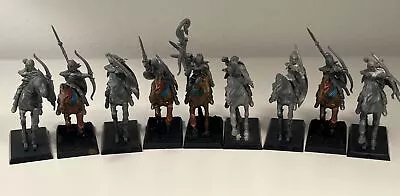 9 Warhammer Fantasy Wood Elf Glade Riders With Command • $85