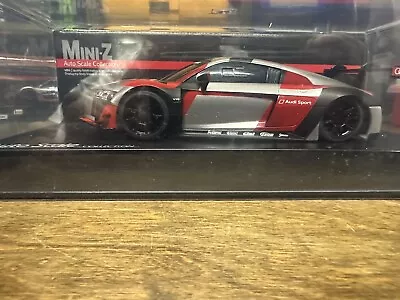 Kyosho Mini-z Body ASC Audi R8 LMS 2016  Gray/Red  MZP234RGB • $150