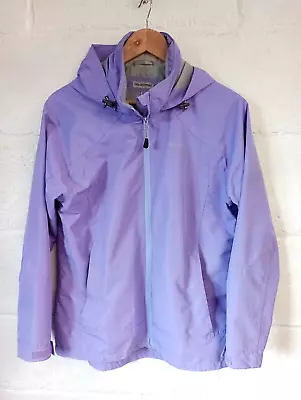 Craghoppers Aquadry Lilac Waterproof Jacket Size 12 • £4.99