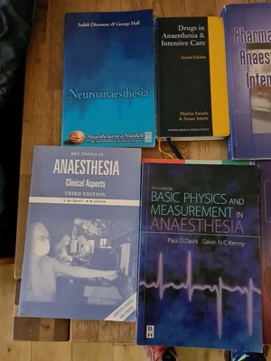 £100 • Buy Anaesthetic Text Books Lot
