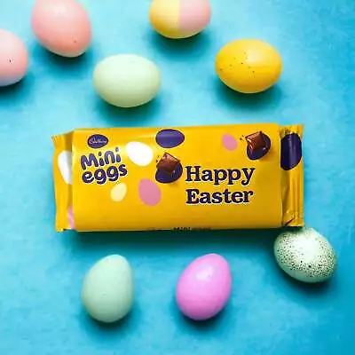 Happy Easter - Cadbury Mini Egg Bar • £4.99