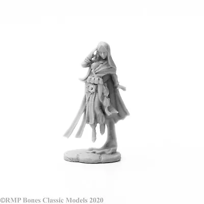 Reaper: Bones (Pathfinder): Rivani Iconic Psychic Unpainted Miniature • $6.95