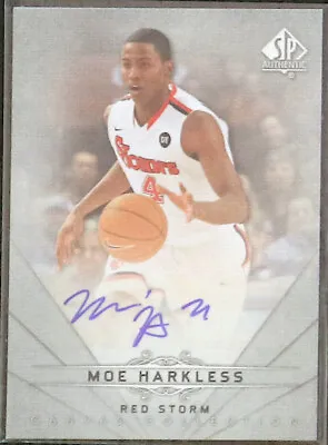 2012-13 Moe Harkless Sp Authentic Canvas Collection Autographs Auto Card! • $0.97