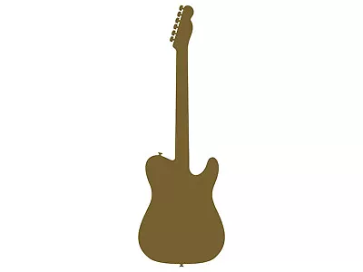 Guitar Silhouette Vinyl Decal For Car Sticker Waterproof • $4.25