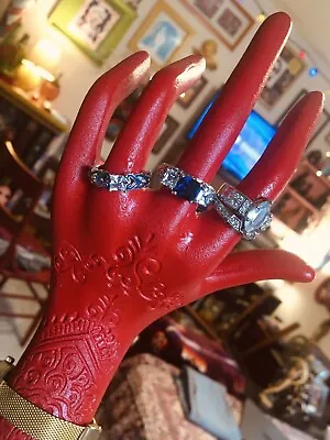 Three Silver Rings - Fashion Ladies Finger Rings • $4.17