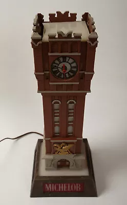 Michelob Beer Clock Lamp Tower (A3L) Anheiser Busch (JSF6) Brewing For Repair • $165.75