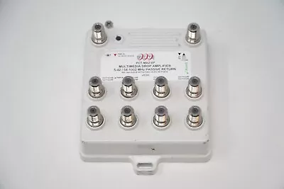 PCT Multimedia Drop Amplifier PCT-MA2-8P 8 Port Signal Splitter Booster • $19.99