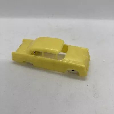 F & F MOLD & DIE WORKS Plastic Yellow FORD TUDOR Vintage Retro Car Toy • $12