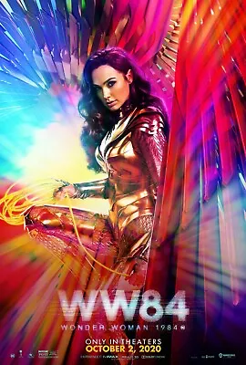 NEW WW84 Wonder Woman Movie Poster Print Or Canvas Gal Gadot 1984 • $26.96