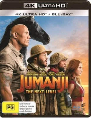 $29.42 • Buy Jumanji - The Next Level | Blu-ray + UHD