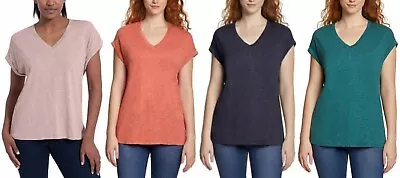 Jessica Simpson Ladies' Knit V-Neck Top • $10.99