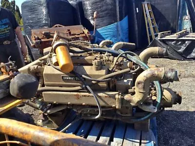 $9950 • Buy Cummins V-470 , V8 , Marine Diesel Engine / 185 Hp