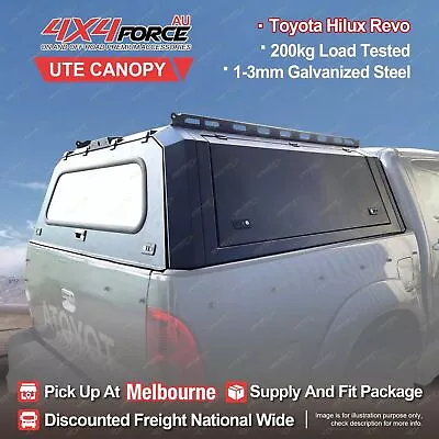 4X4FORCE Ute Steel Tub Canopy 200KG Load For Toyota Hilux Revo Dual Cab MEL • $2200