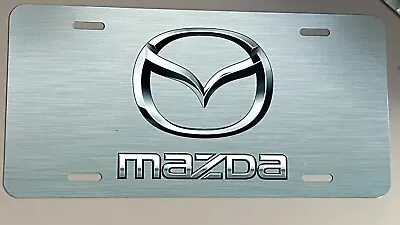Mazda Emblem License Plate Aluminum 6 X12  Front • $15.99
