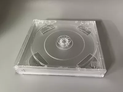 10 Pcs New 24mm Multi-4 Quad Cd Jewel Cases With Clear Tray Gf4 Free Shipping • $22.99